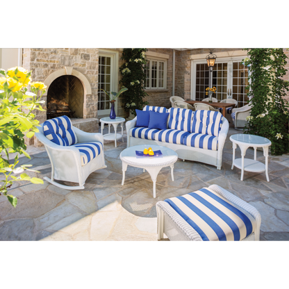 Lloyd Flanders Reflections 3-Seat Sofa  with Premium Hand-Crafted Wicker