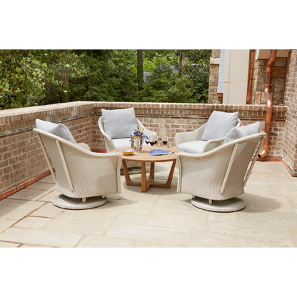 Lloyd Flanders Weekend Retreat Swivel Glider Lounge Chair 72091