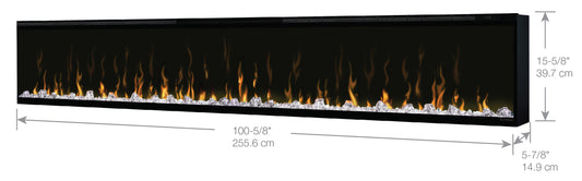 IgniteXL® 100-inch Linear Electric Fireplace - XLF100