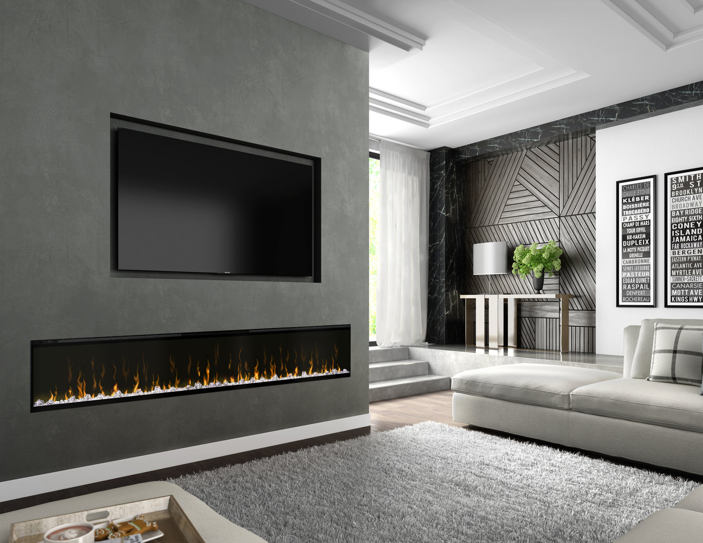 IgniteXL® 100-inch Linear Electric Fireplace - XLF100