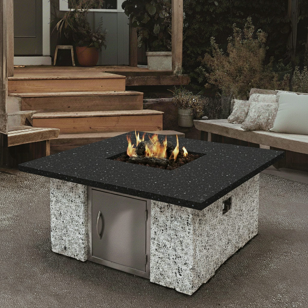Cal Flame® 48-inch Square Fire Pit Table - FPT-S301M