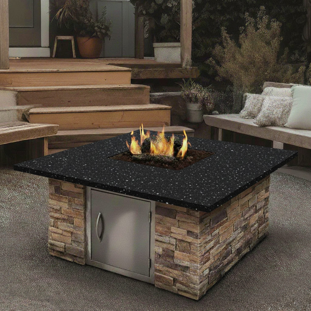 Cal Flame® 48-inch Square Fire Pit Table - FPT-S301M