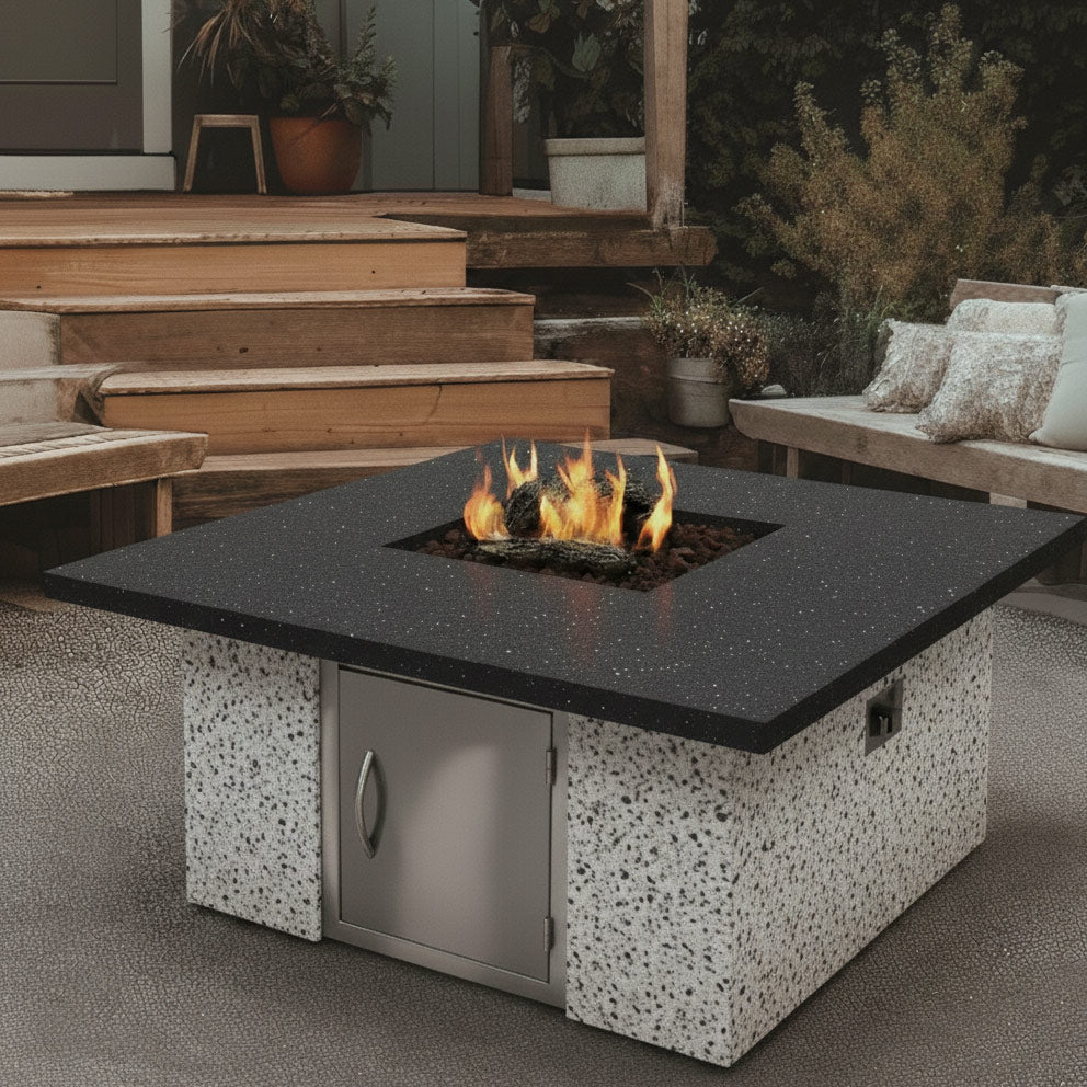 Cal Flame® 48-inch Square Fire Pit Table - FPT-S301M
