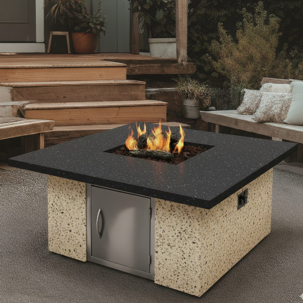 Cal Flame® 48-inch Square Fire Pit Table - FPT-S301M