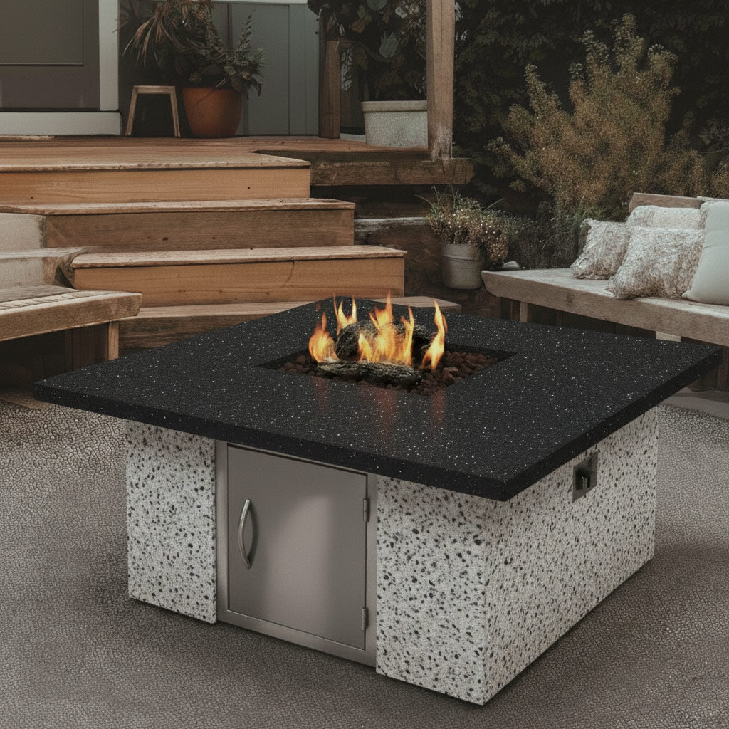 Cal Flame® 48-inch Square Fire Pit Table - FPT-S301M