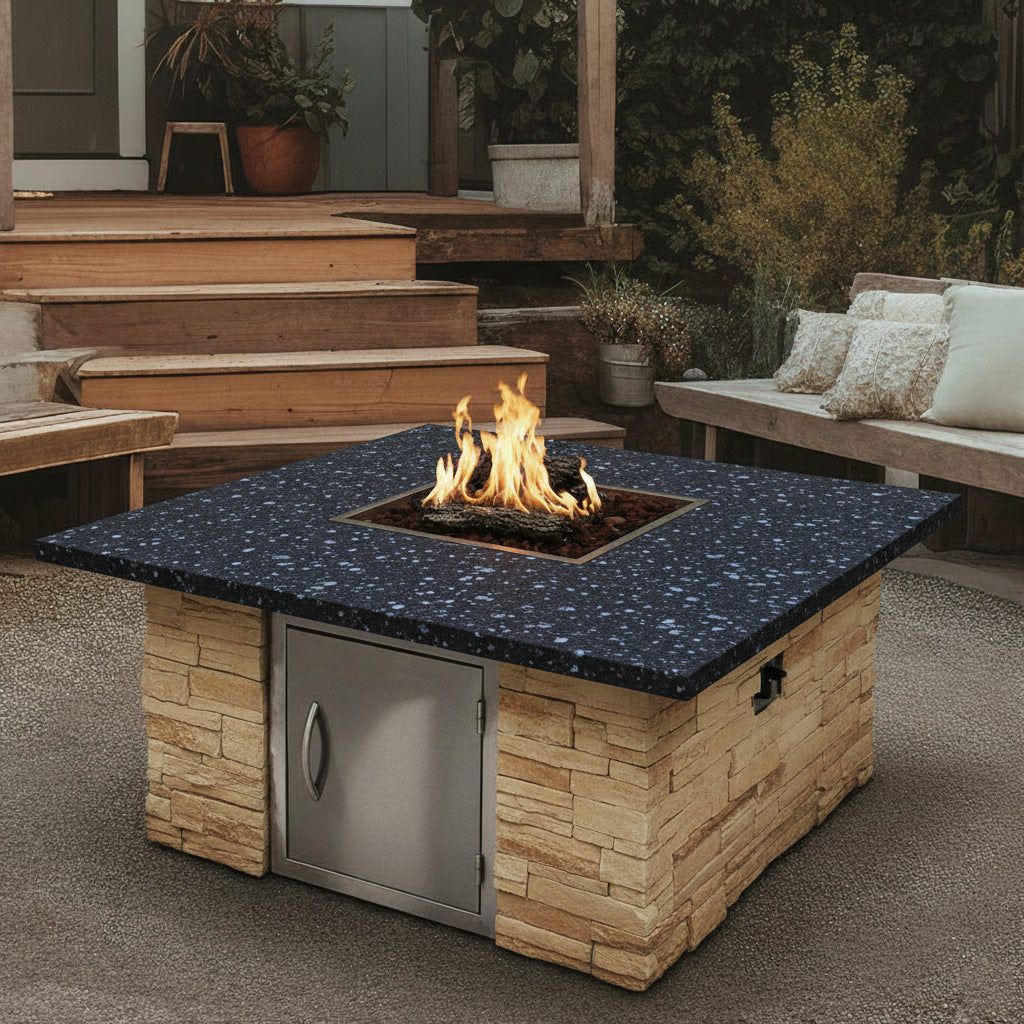 Cal Flame® 48-inch Square Fire Pit Table - FPT-S301M