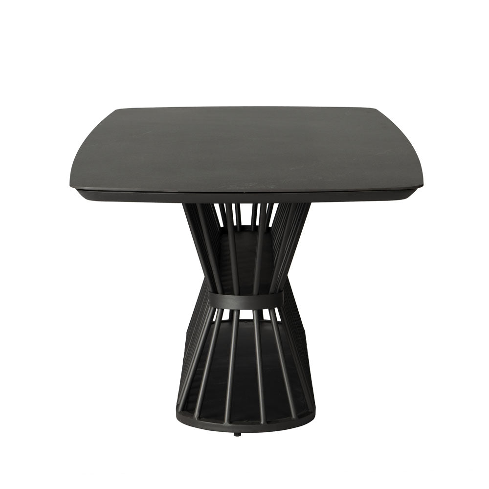 Lloyd Flanders Escape 86.5" Boat Shaped Dining Table 309086 - Detail 3