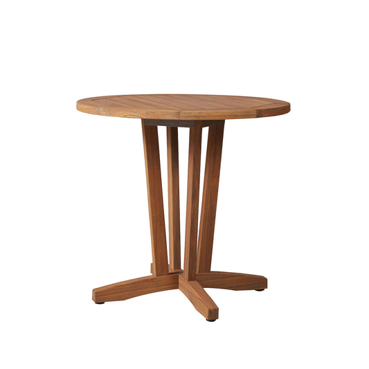 Lloyd Flanders Teak 30" Round Bistro Table 286136 - Main Product Image