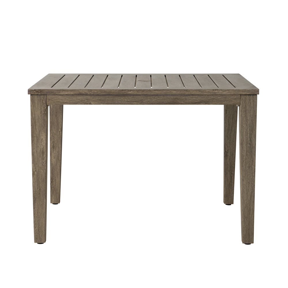 Lloyd Flanders Frontier 44" Square Umbrella Dining Table 125344 - Main Product Image