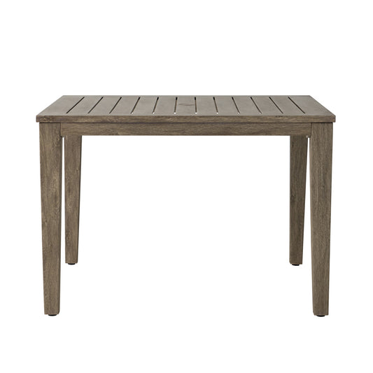 Lloyd Flanders Frontier 44" Square Umbrella Dining Table 125344 - Main Product Image