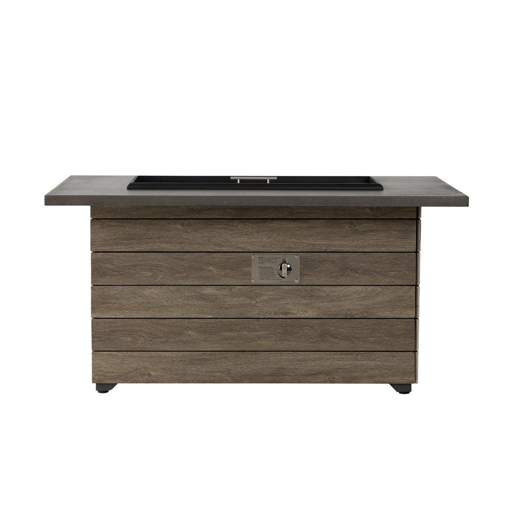 Lloyd Flanders Frontier 52" Rectangular Fire Table 125098 - Detail 3