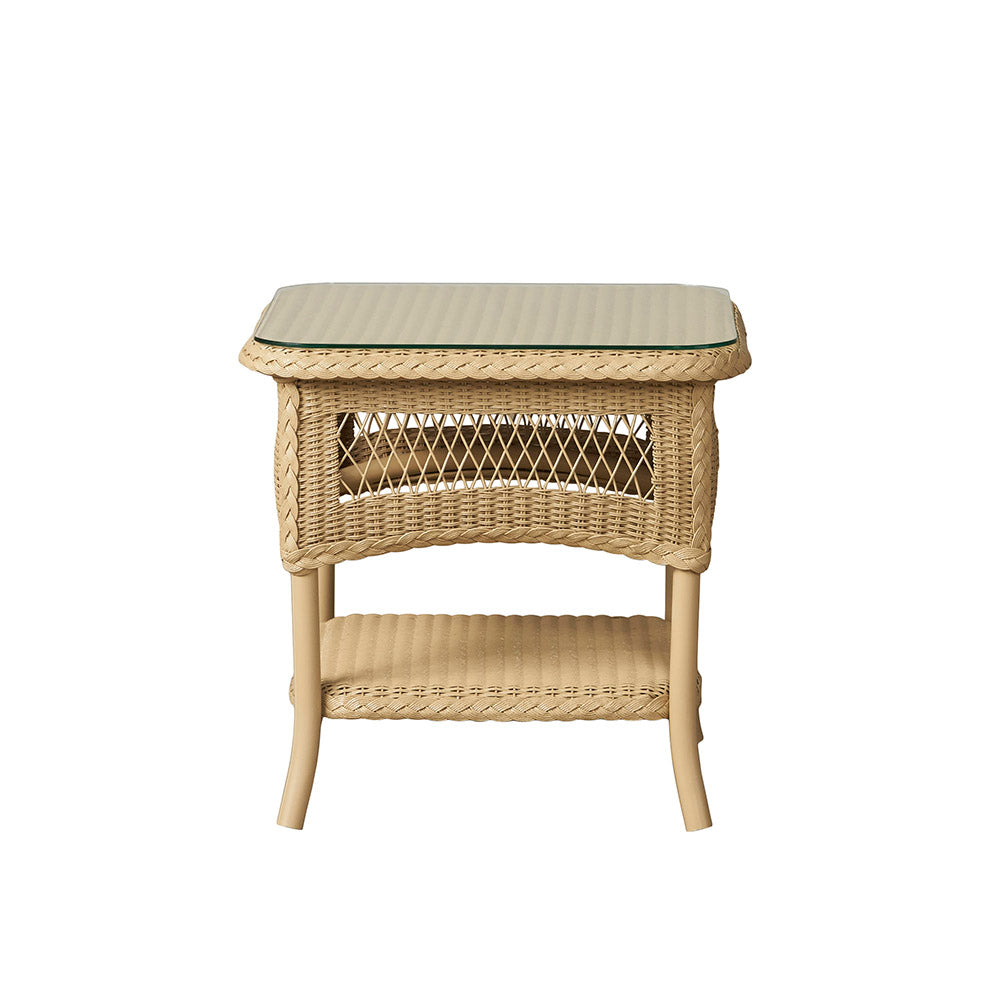 Lloyd Flanders Universal Loom 21" Square End Table 66143 - Detail 1