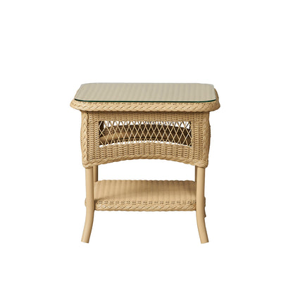 Lloyd Flanders Universal Loom 21" Square End Table 66143 - Detail 1