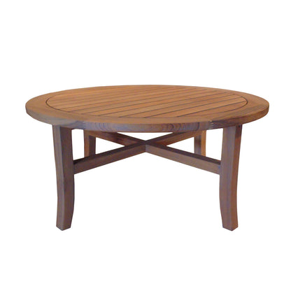 Lloyd Flanders Teak 40" Round Tapered Leg Cocktail Table 286445 - Main Product Image