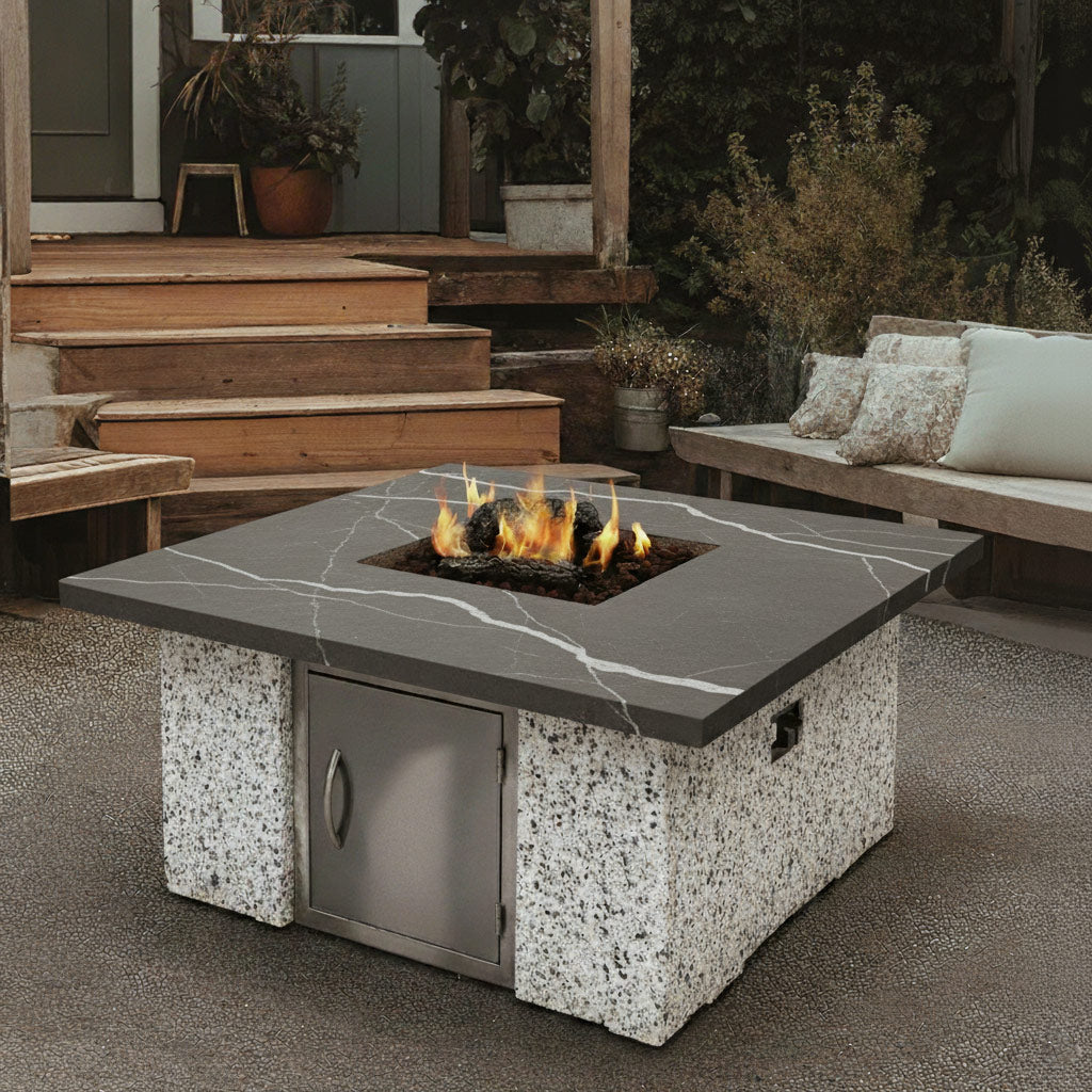 Cal Flame® 48-inch Square Fire Pit Table - FPT-S301M