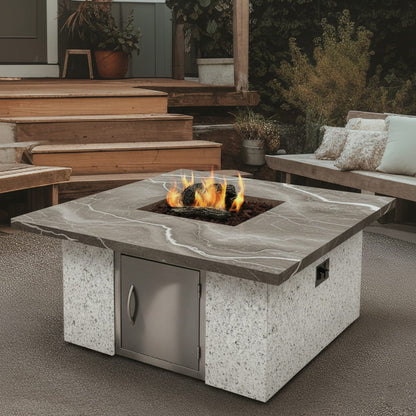 Cal Flame® 48-inch Square Fire Pit Table - FPT-S301M