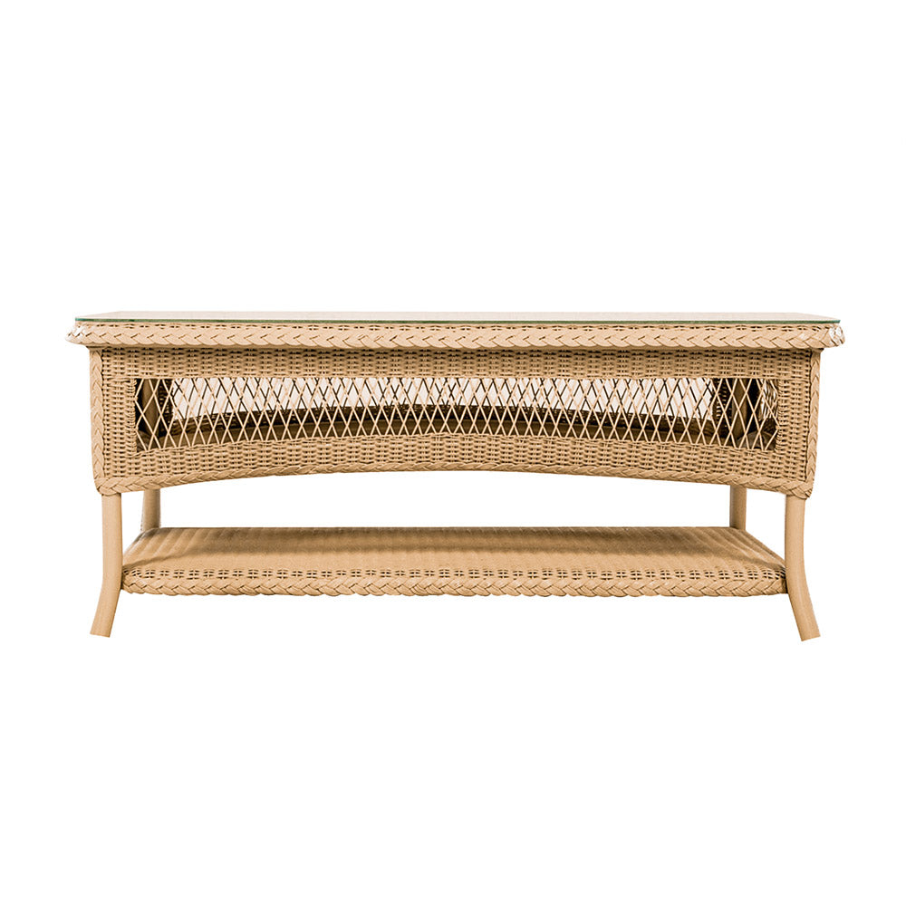 Lloyd Flanders Universal Loom 42" Rectangular Cocktail Table 66144 - Detail 1