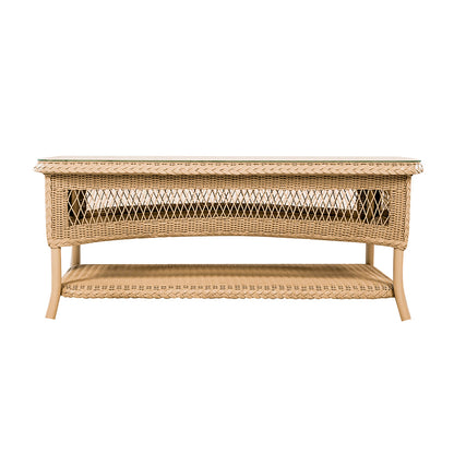 Lloyd Flanders Universal Loom 42" Rectangular Cocktail Table 66144 - Detail 1
