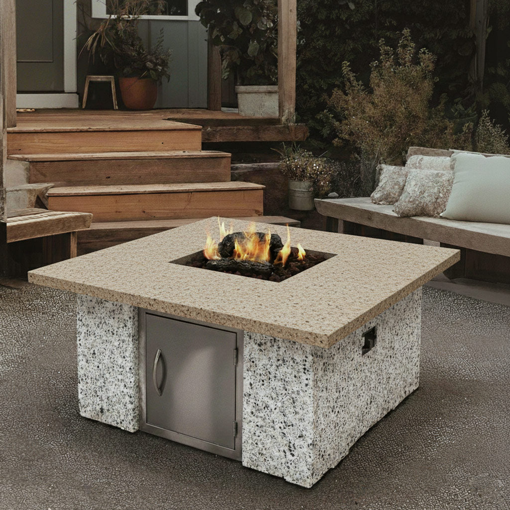 Cal Flame® 48-inch Square Fire Pit Table - FPT-S301M