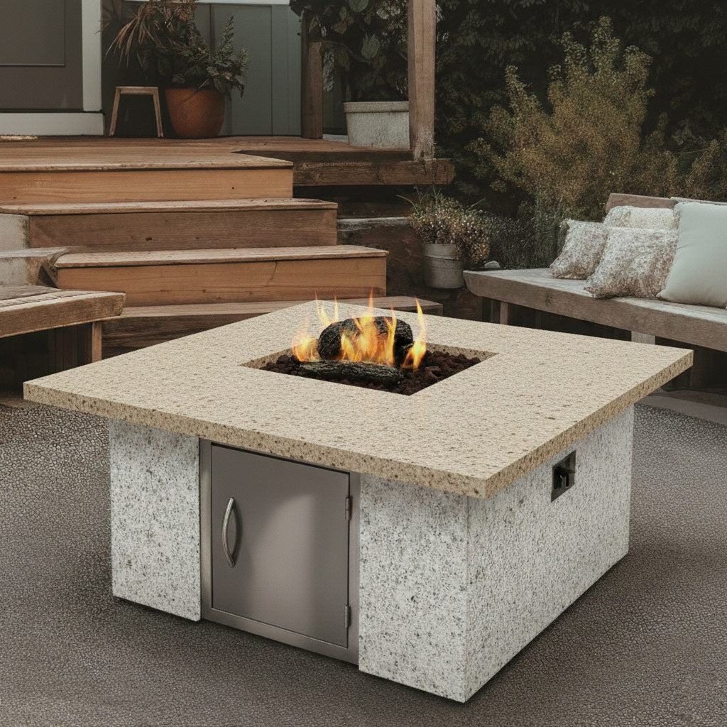 Cal Flame® 48-inch Square Fire Pit Table - FPT-S301M