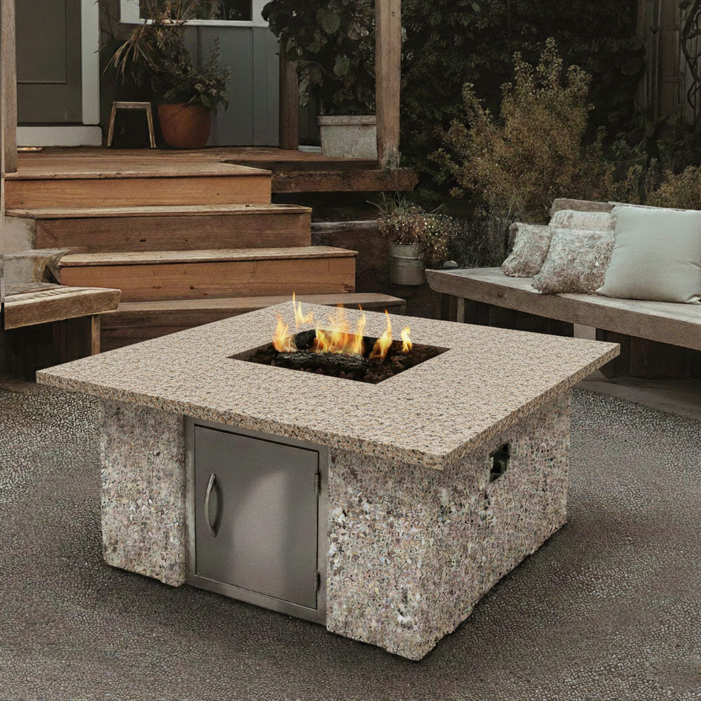 Cal Flame® 48-inch Square Fire Pit Table - FPT-S301M
