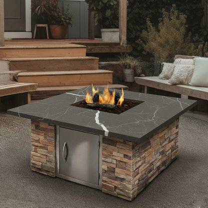 Cal Flame® 48-inch Square Fire Pit Table - FPT-S301M