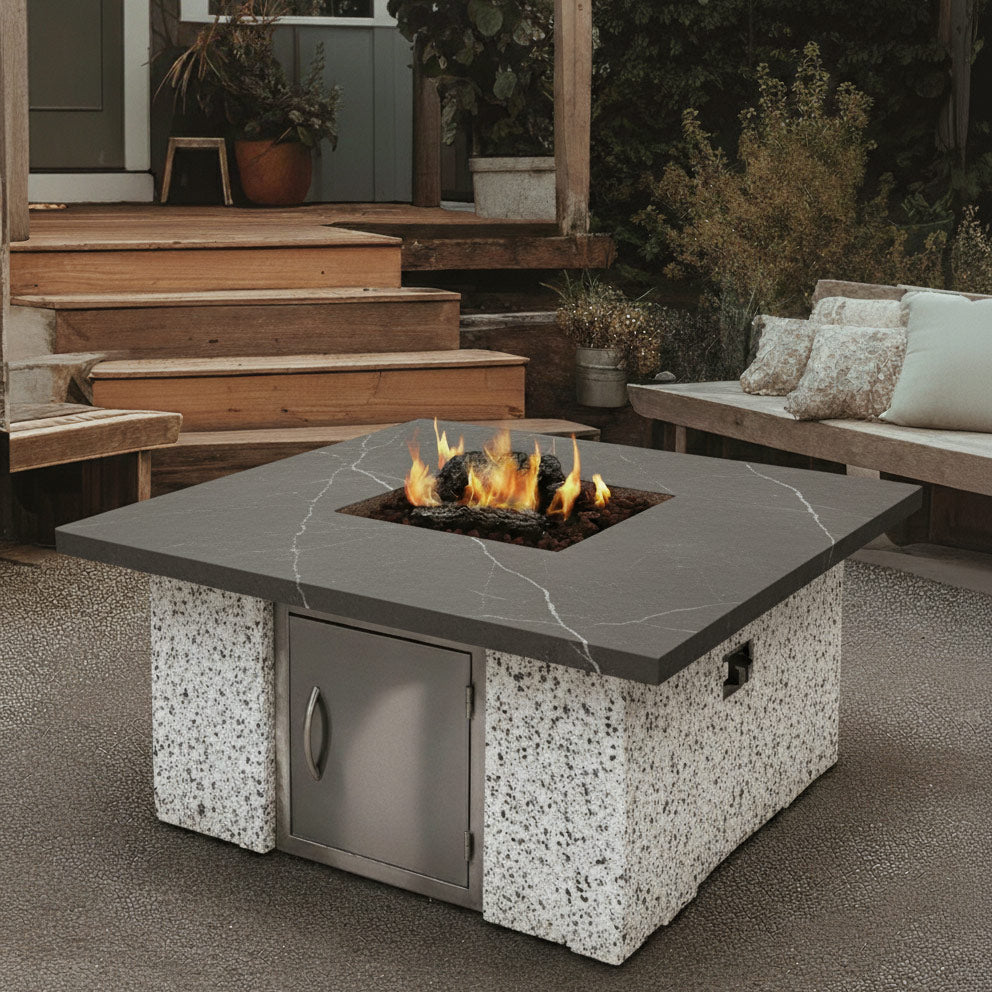 Cal Flame® 48-inch Square Fire Pit Table - FPT-S301M
